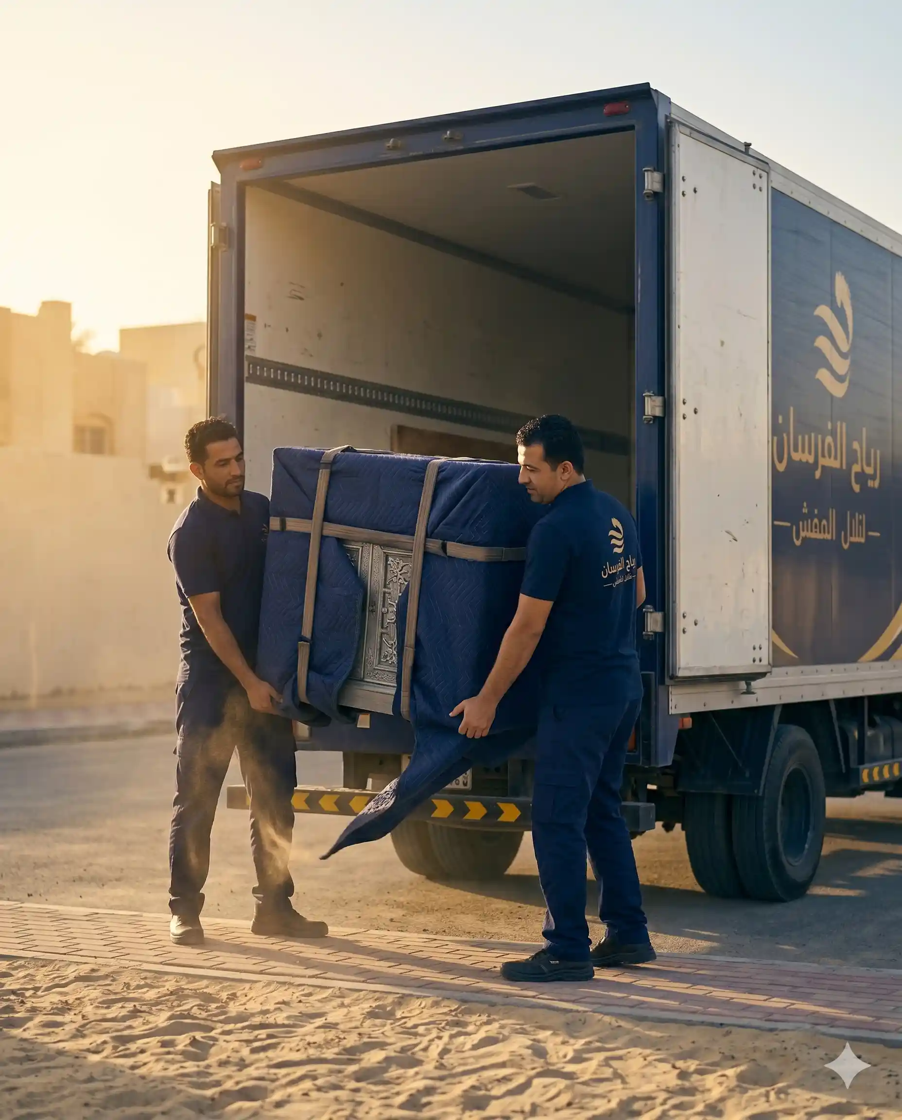 نقل العفش بالأحساء مع رياح الفرسان